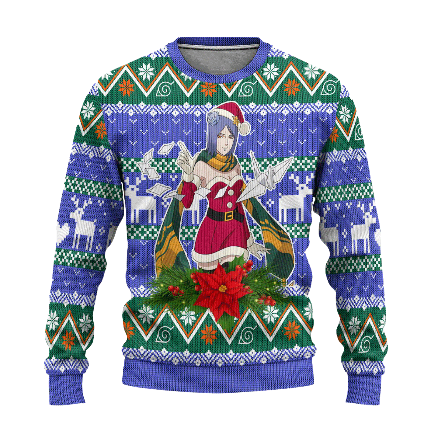 Naruto Akatsuki Christmas Sweater Custom Ugly Xmas Gift