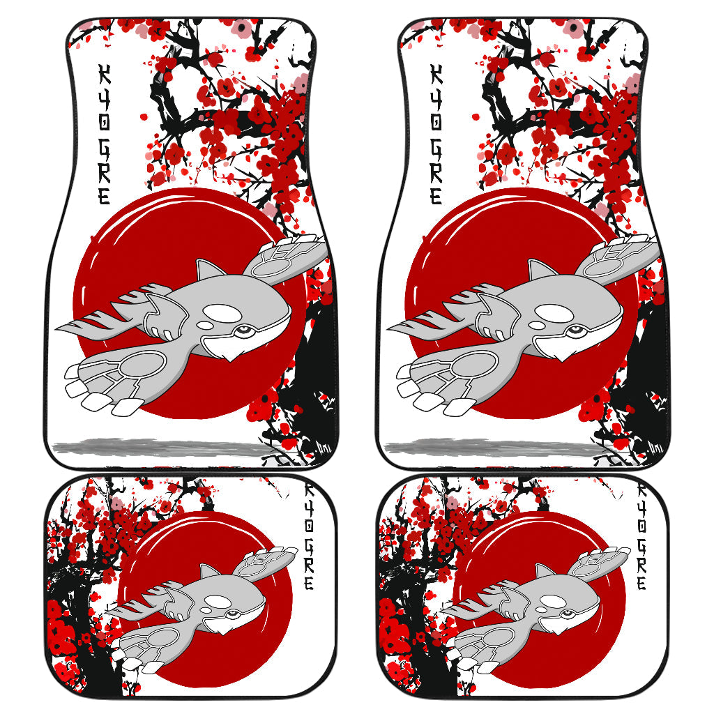 Kyogre Pokemon Car Floor Mats - Japan Style Automotive Accessories