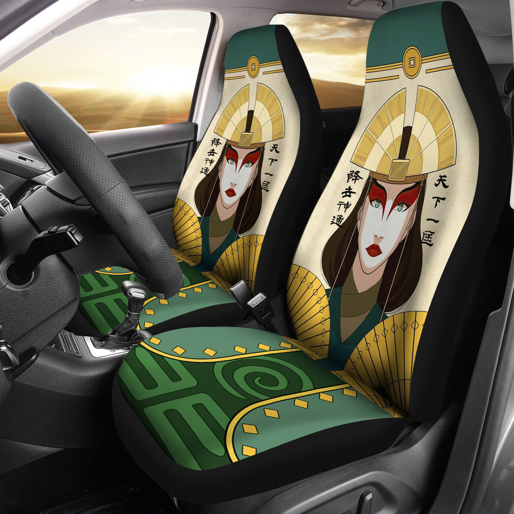 Kyoshi Avatar Last Airbender Custom Car Seat Covers Decor Protectors
