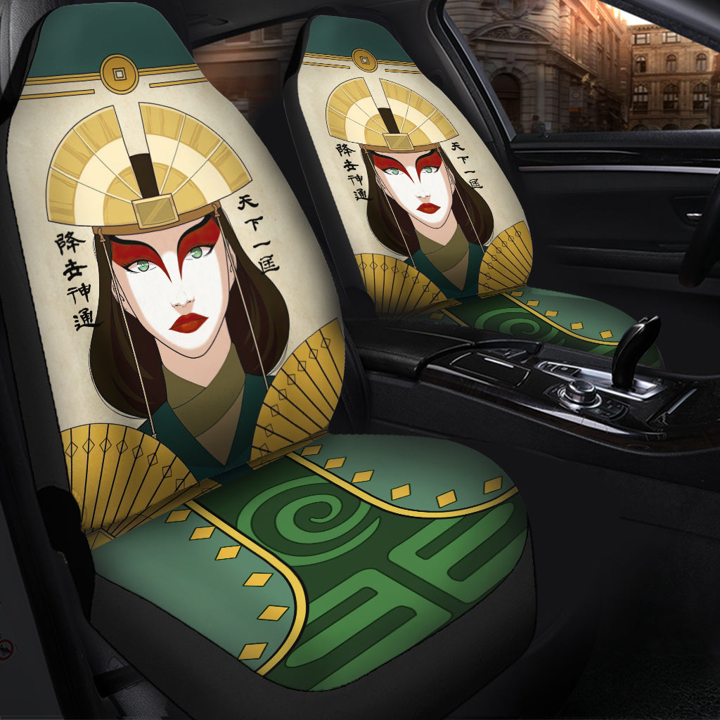 Kyoshi Avatar Last Airbender Custom Car Seat Covers Decor Protectors