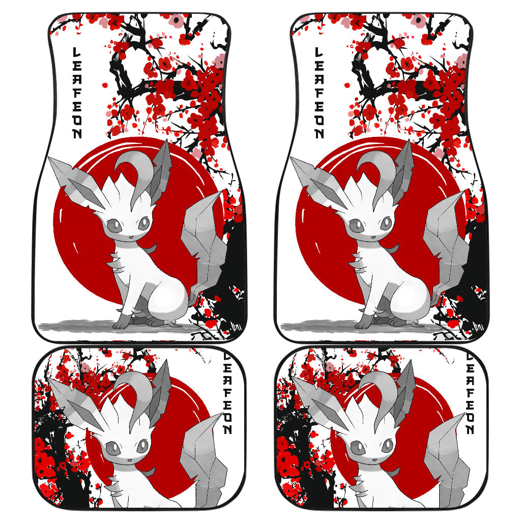 Leafeon Japan Style Car Mats for Pokemon Fans - Floor Mats