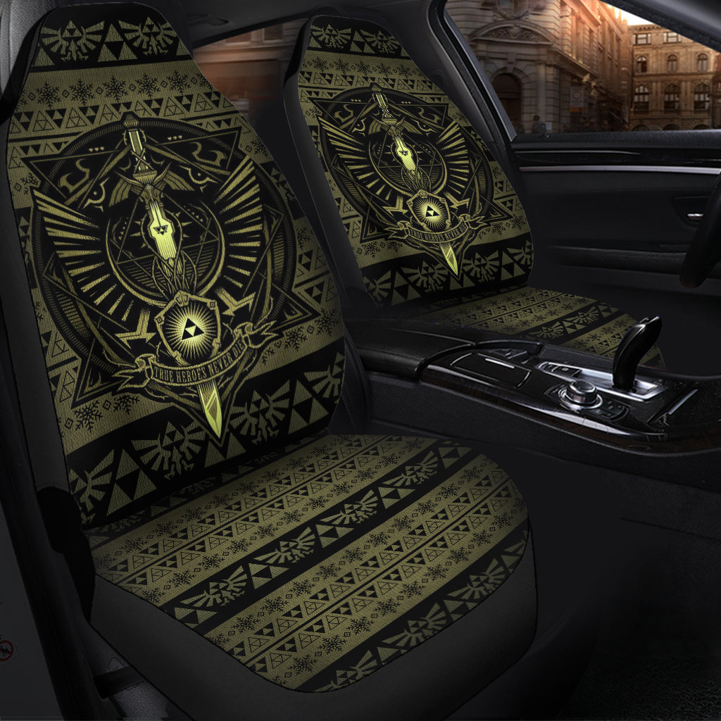 Legend of Zelda Christmas Vintage Premium Car Seat Covers Decor
