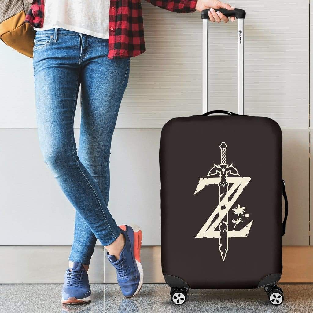 Zelda Sword Luggage Cover - Suitcase Protector for Travelers