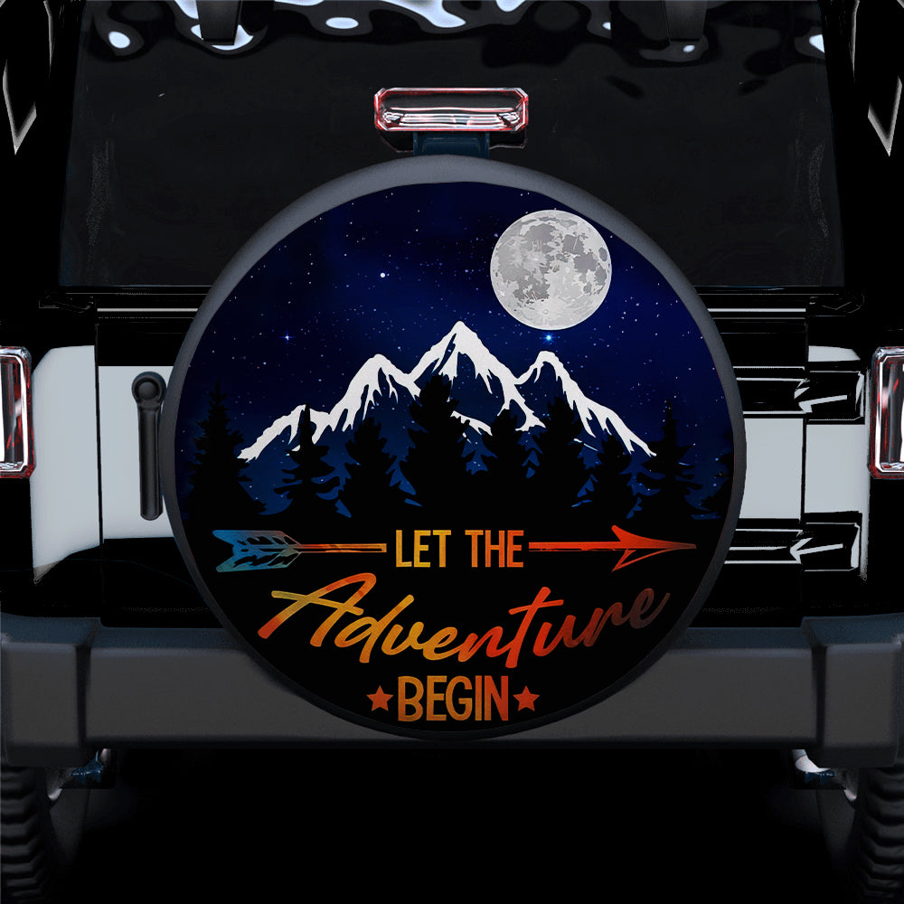 Adventure Jeep Spare Tire Covers Gift for Campers and Outdoor Fun