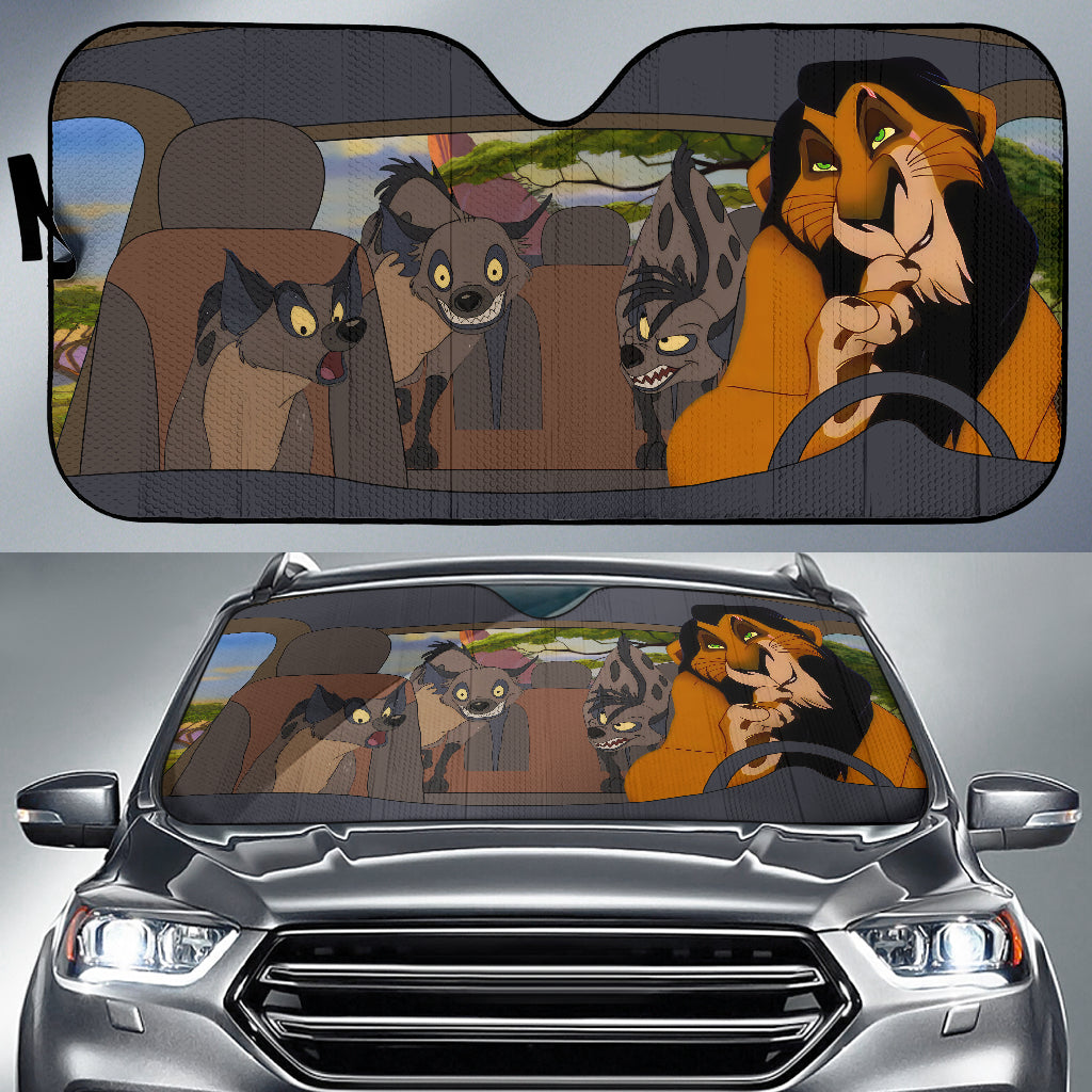 Lion King Car Sunshades - Rafa Design Auto Window Shades