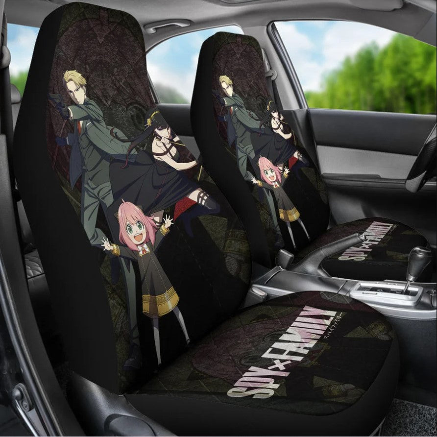 Loid Yor Anya Forger Spy x Family Car Seat Covers Premium Decor