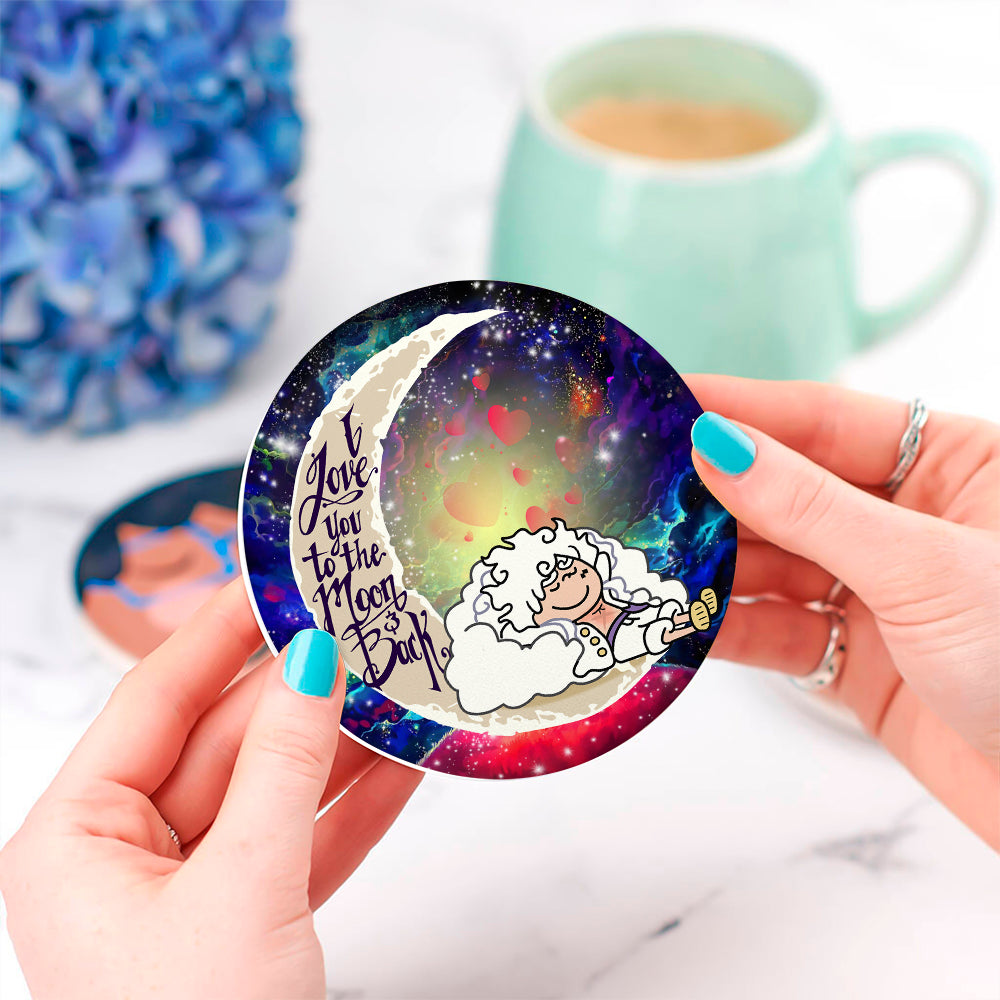 Luffy Gear 5 One Piece Galaxy  Drink Coasters - Love You To