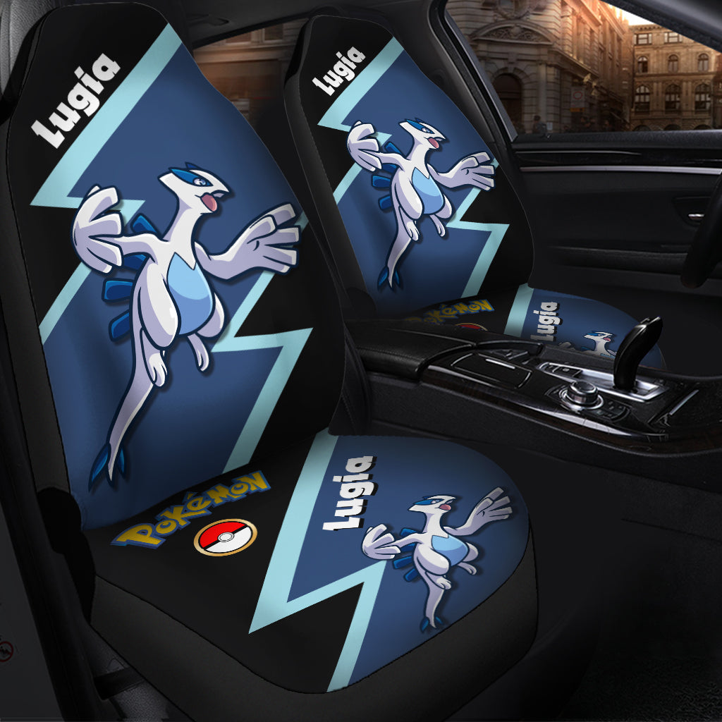 Lugia Pokemon Custom Car Seat Covers Premium Decor Protectors