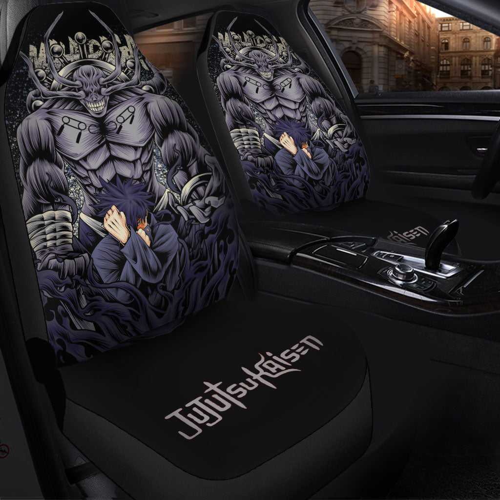 Mahoraga Megumi Jujutsu Kaisen Custom Car Seat Covers Protectors