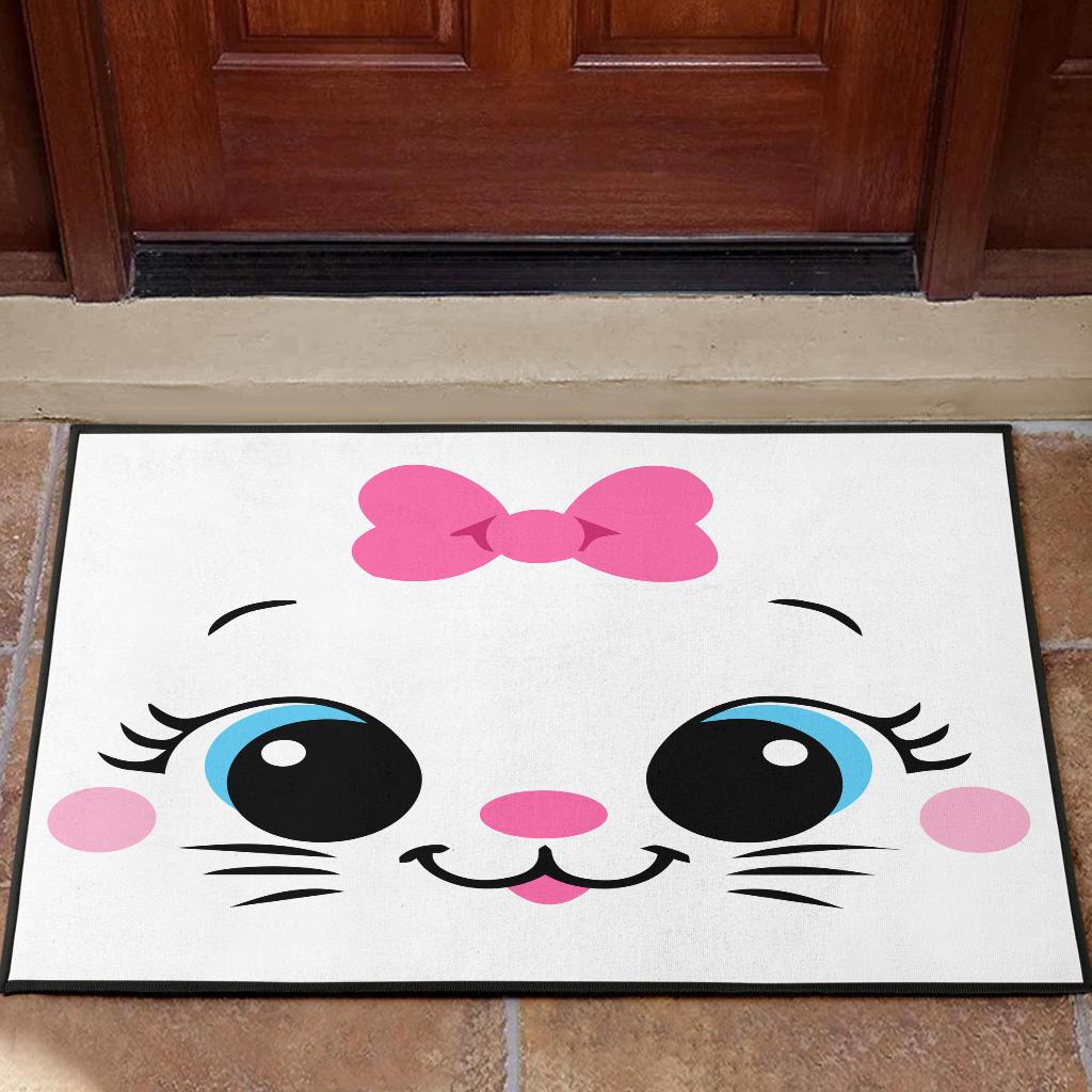 Marie Cat Designs Welcome Mat Doormat for Home Décor