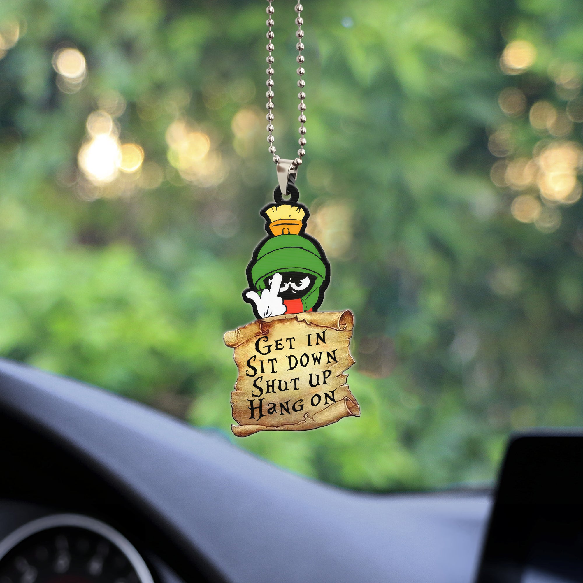 Marvin the Martian Custom Shape Ornament Custom Car Accessories Decorations