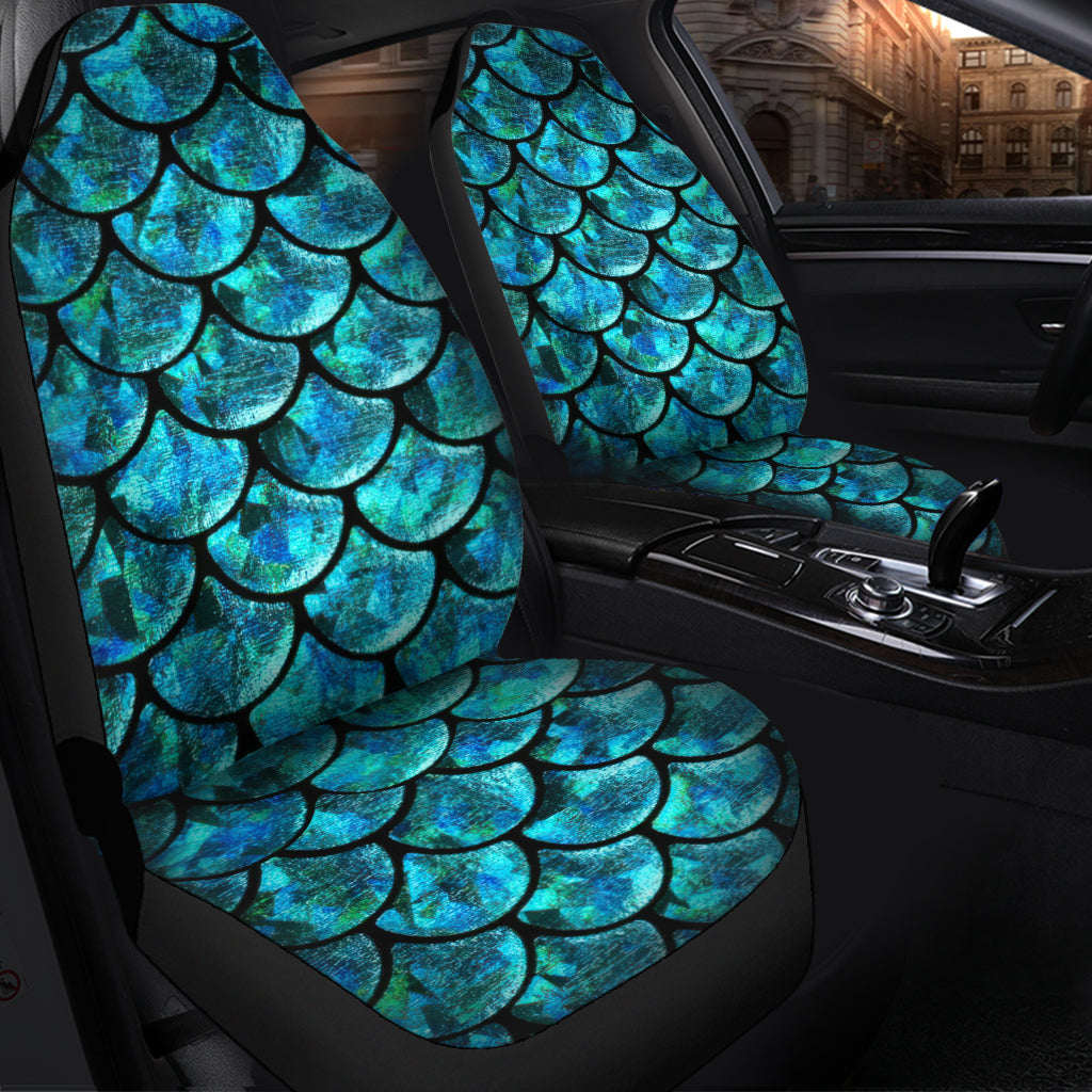 Mermaid Print Car Seat Cover for Stylish Vehicle Interior Protection