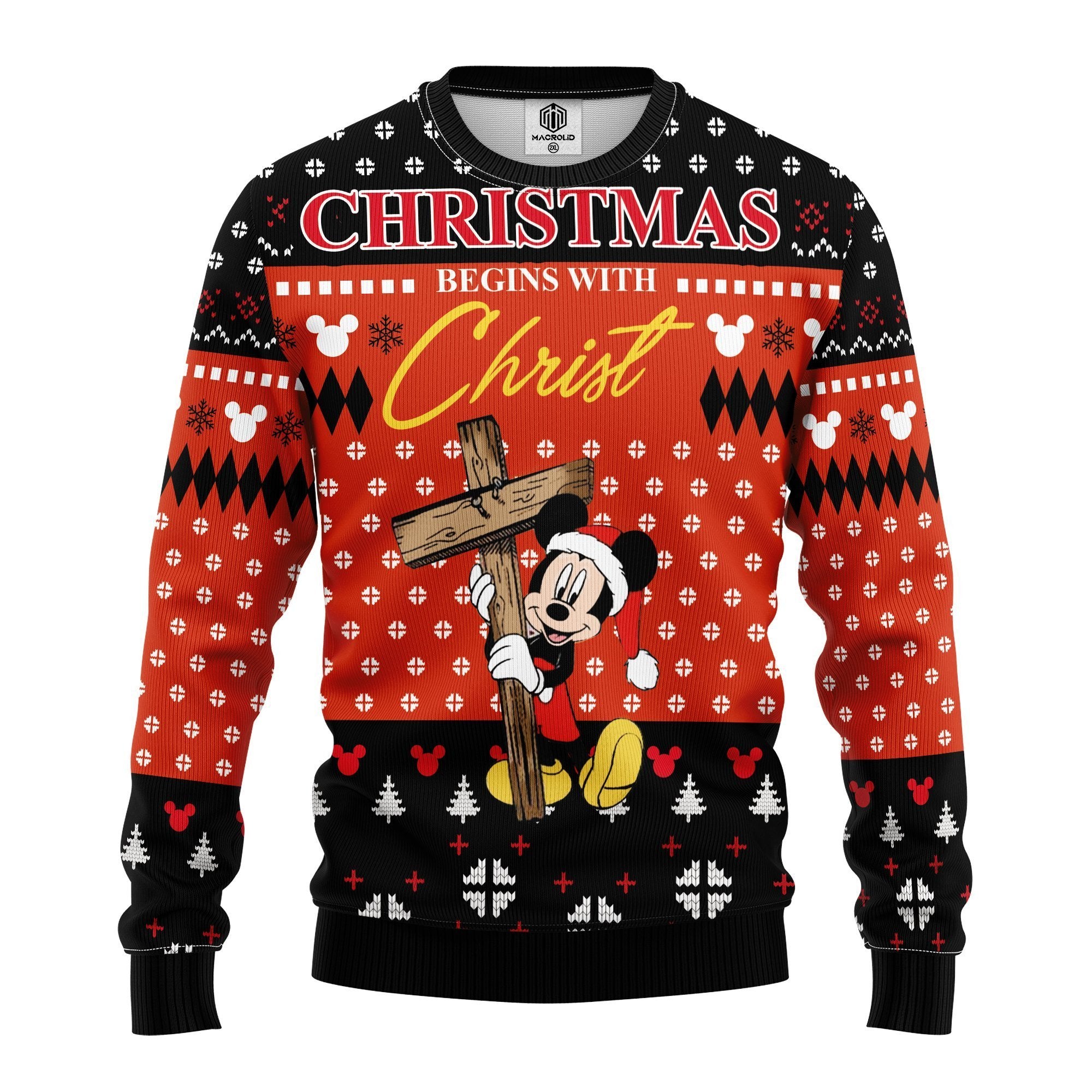Mice Christ Ugly Christmas Sweater Perfect Gift for Thanksgiving