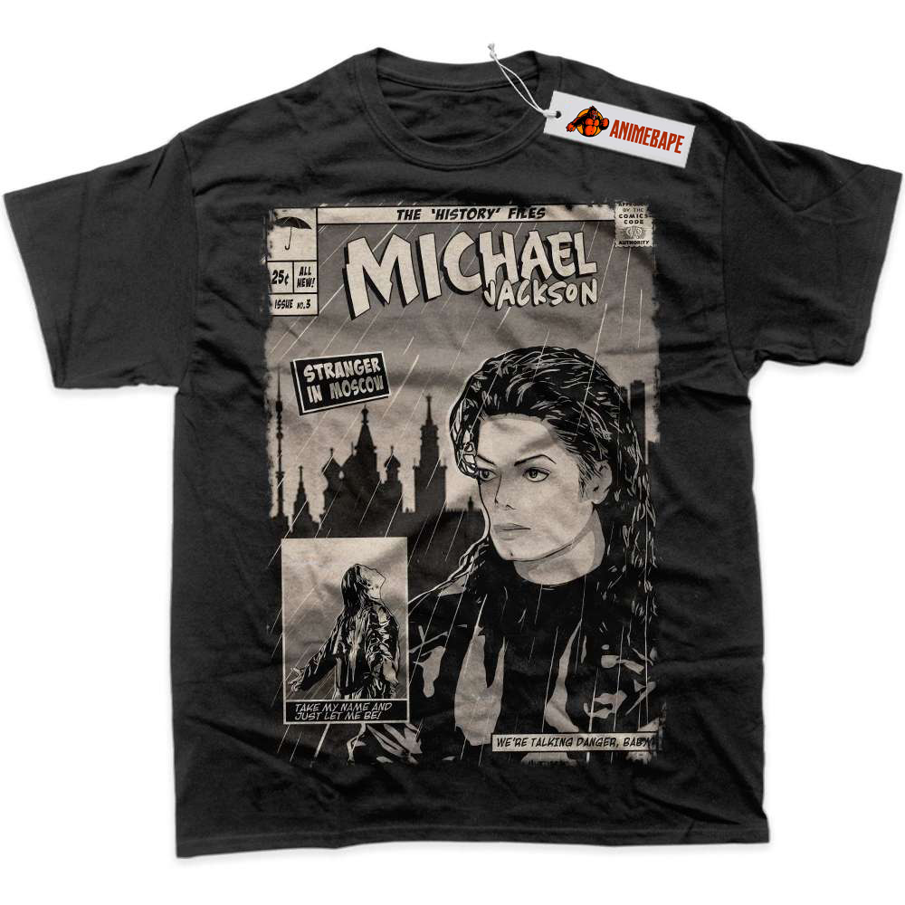 Michael Jackson Graphic Tee, Singer Apparel, Cool Shirt
