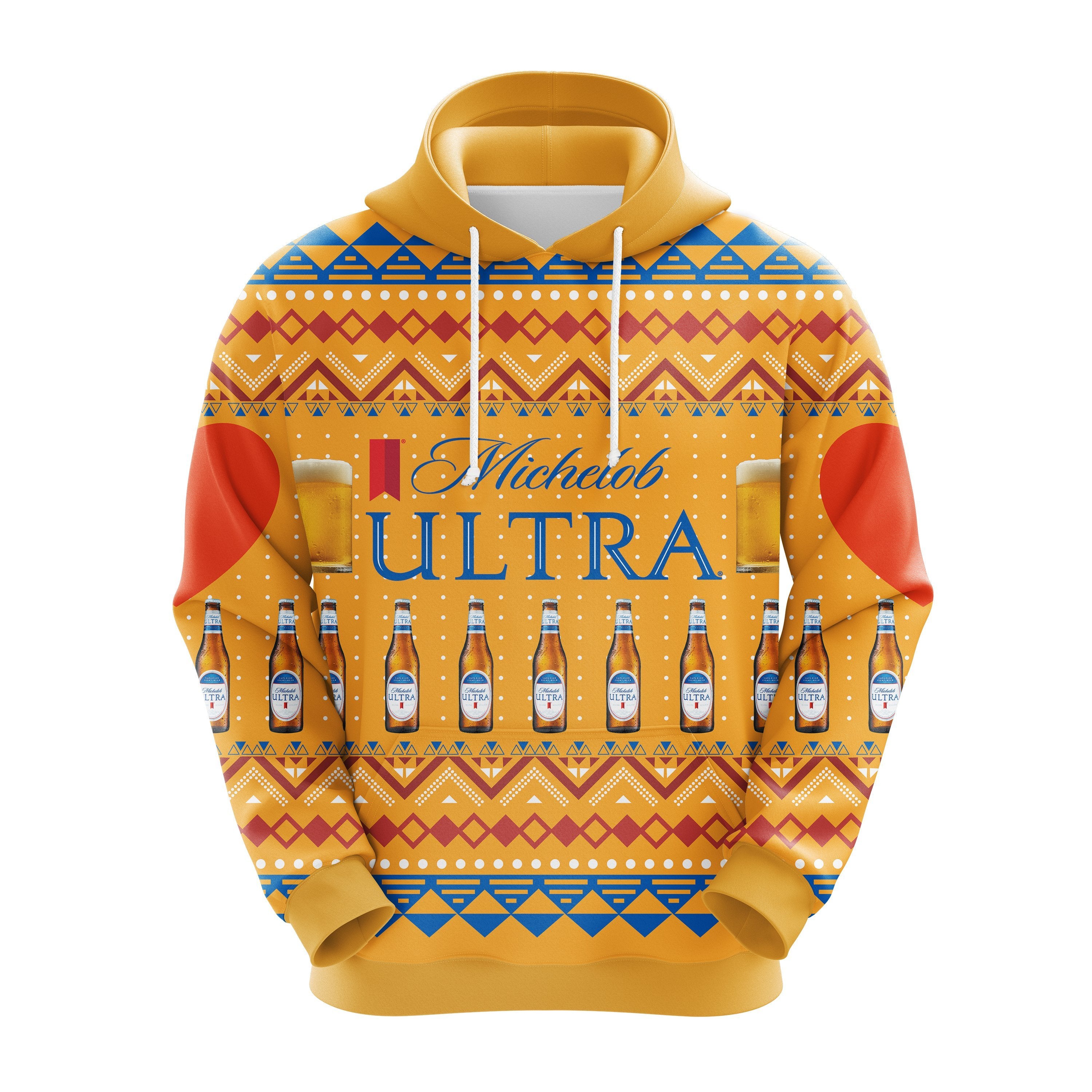 Cute Michelob Beer Christmas Hoodie for Thanksgiving - Mc Ugly Gift