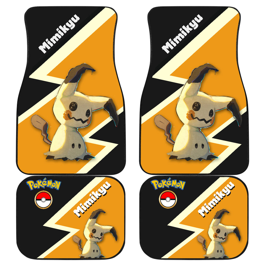 Mimikyu Pokémon Car Accessories - Floor Mats for Cars