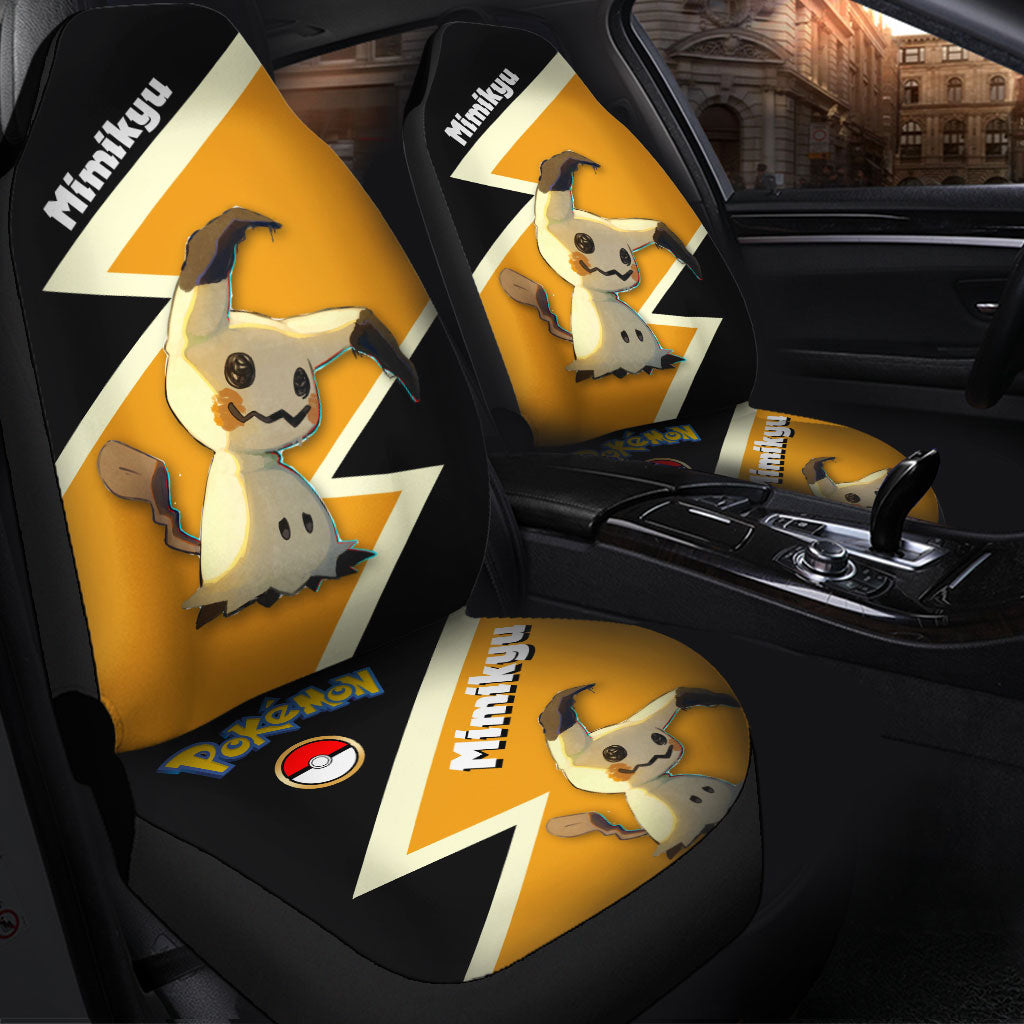 Mimikyu Pokemon Premium Car Seat Covers Custom Protectors Decor
