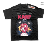Jaws Magikarp Pokemon Anime Graphic T-Shirt for Fans