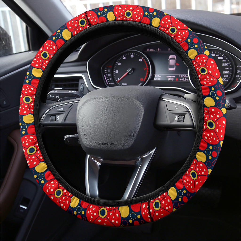 Mushroom Pokemon Car Steering Wheel Cover - Premium Quality
