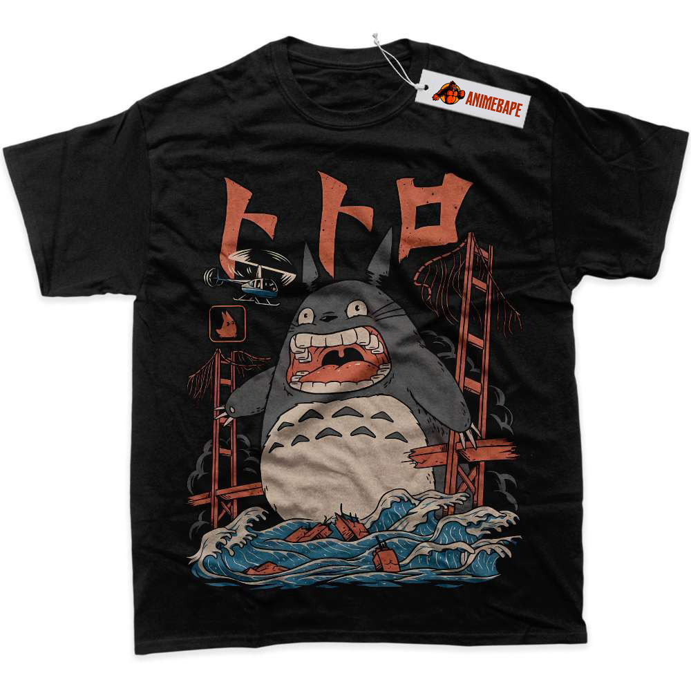 Totoro Anime Shirt, Studio Ghibli Graphic Tee for Fans