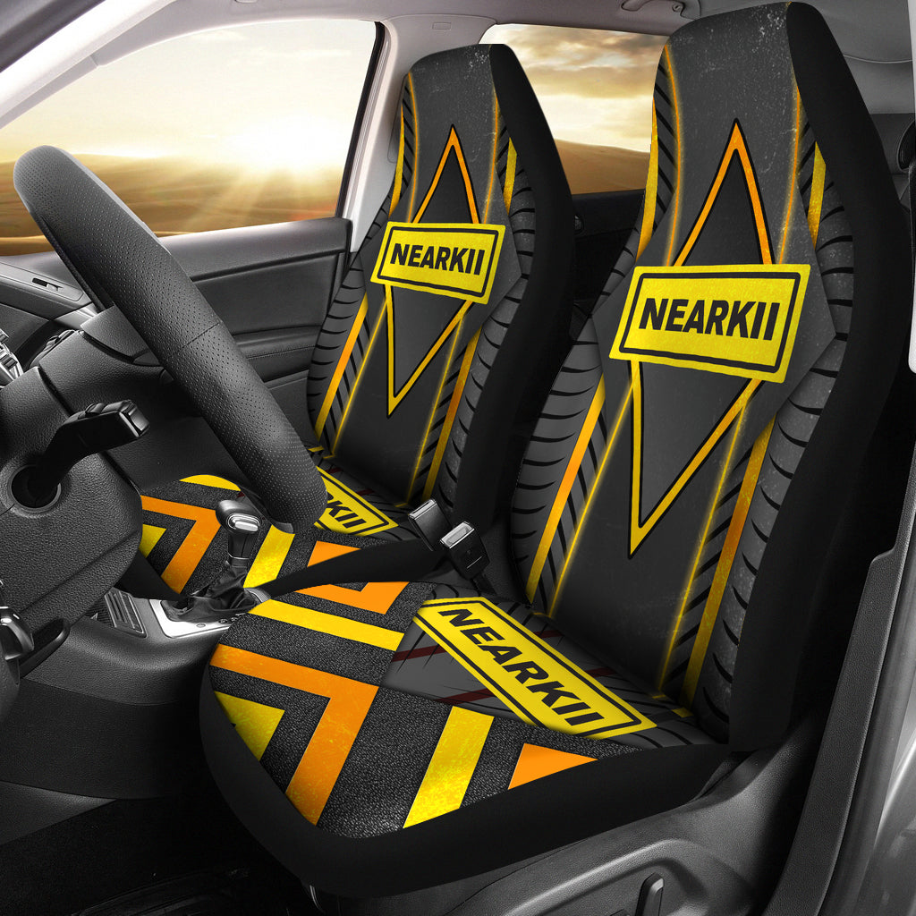 Custom Logo Car Seat Covers Protector - Nearkii Premium Decor 2
