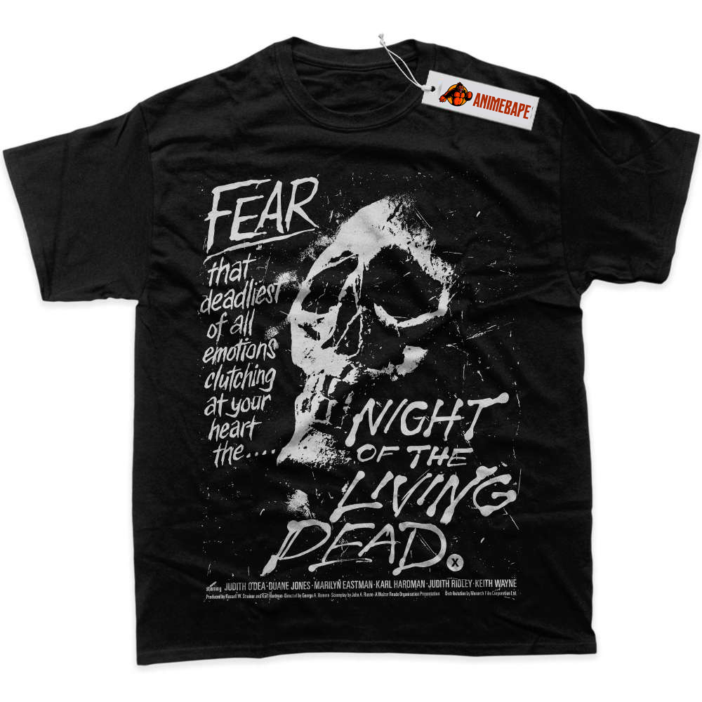 Halloween Horror Night of the Living Dead Graphic T-Shirt