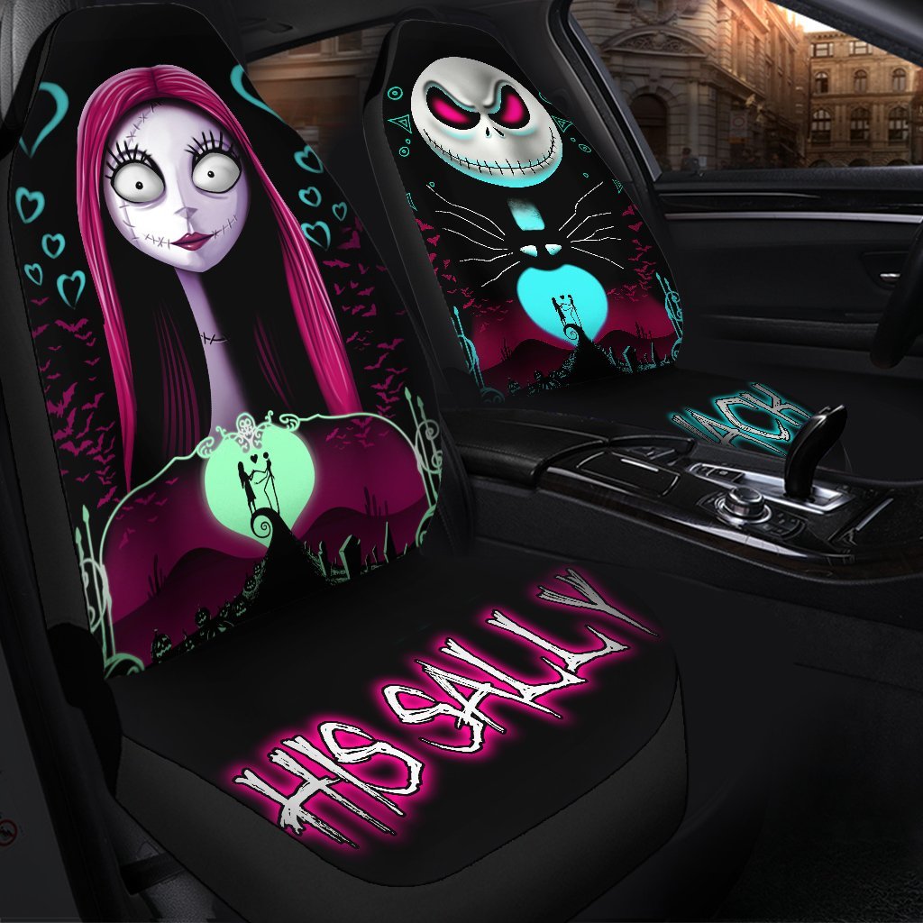Nightmare Before Christmas Car Seat Covers for Universal Fit