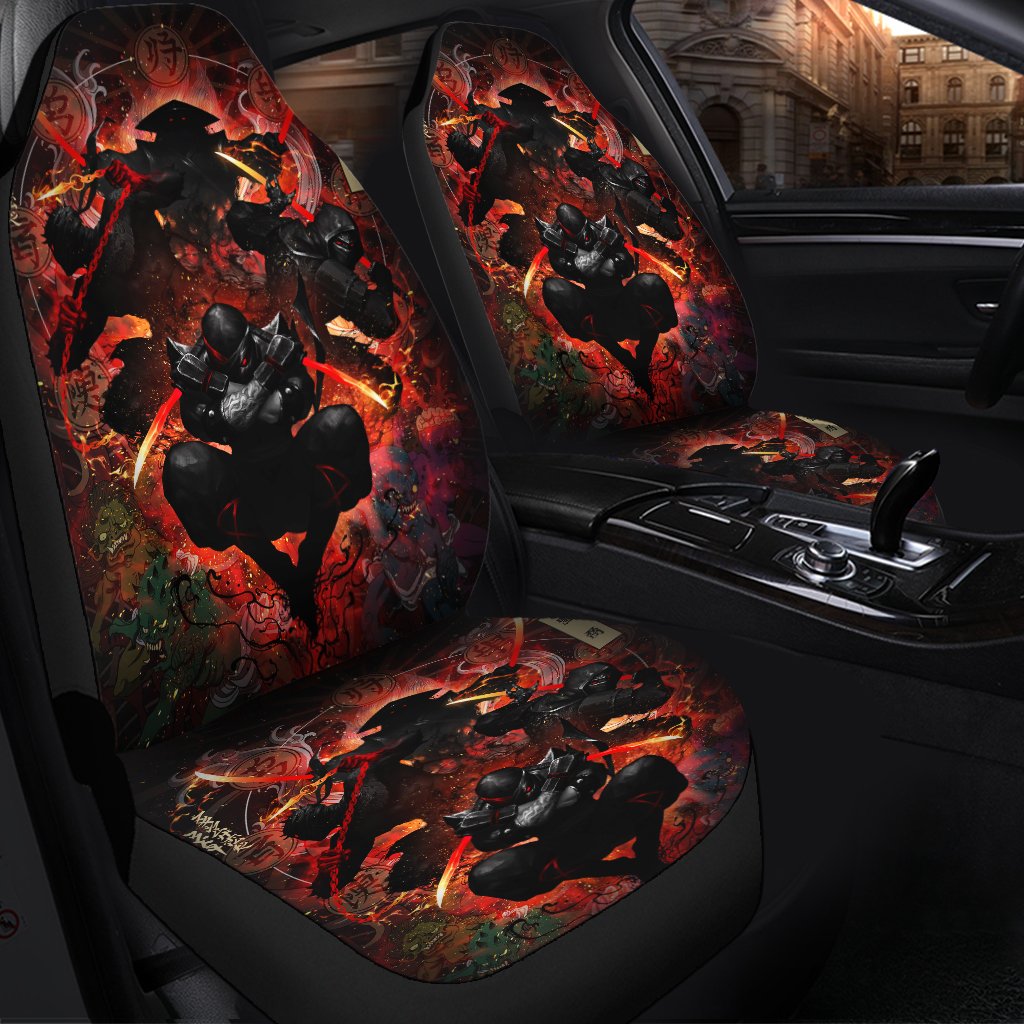 Premium Custom Car Seat Covers - Ninja 3D Decor Protectors