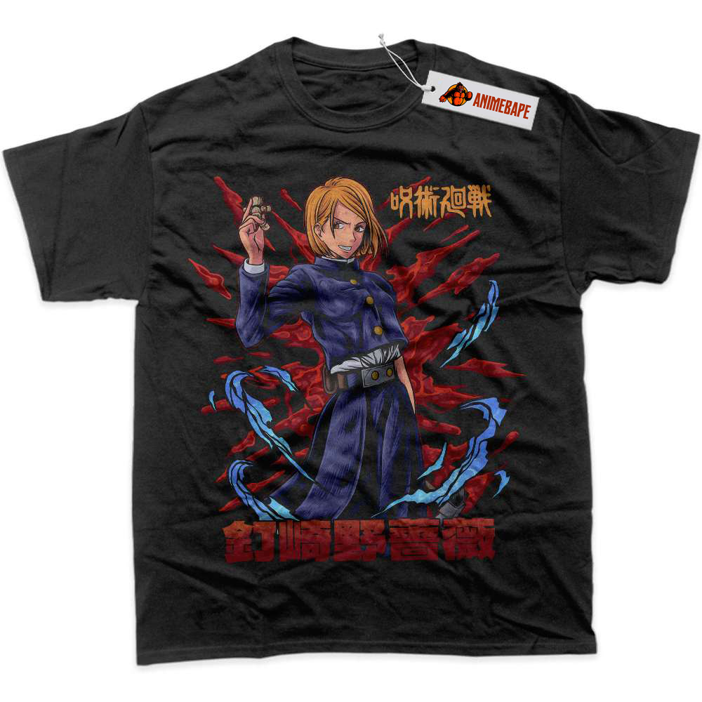Nobara Kugisaki Jujutsu Kaisen Anime Graphic T-Shirt for Fans