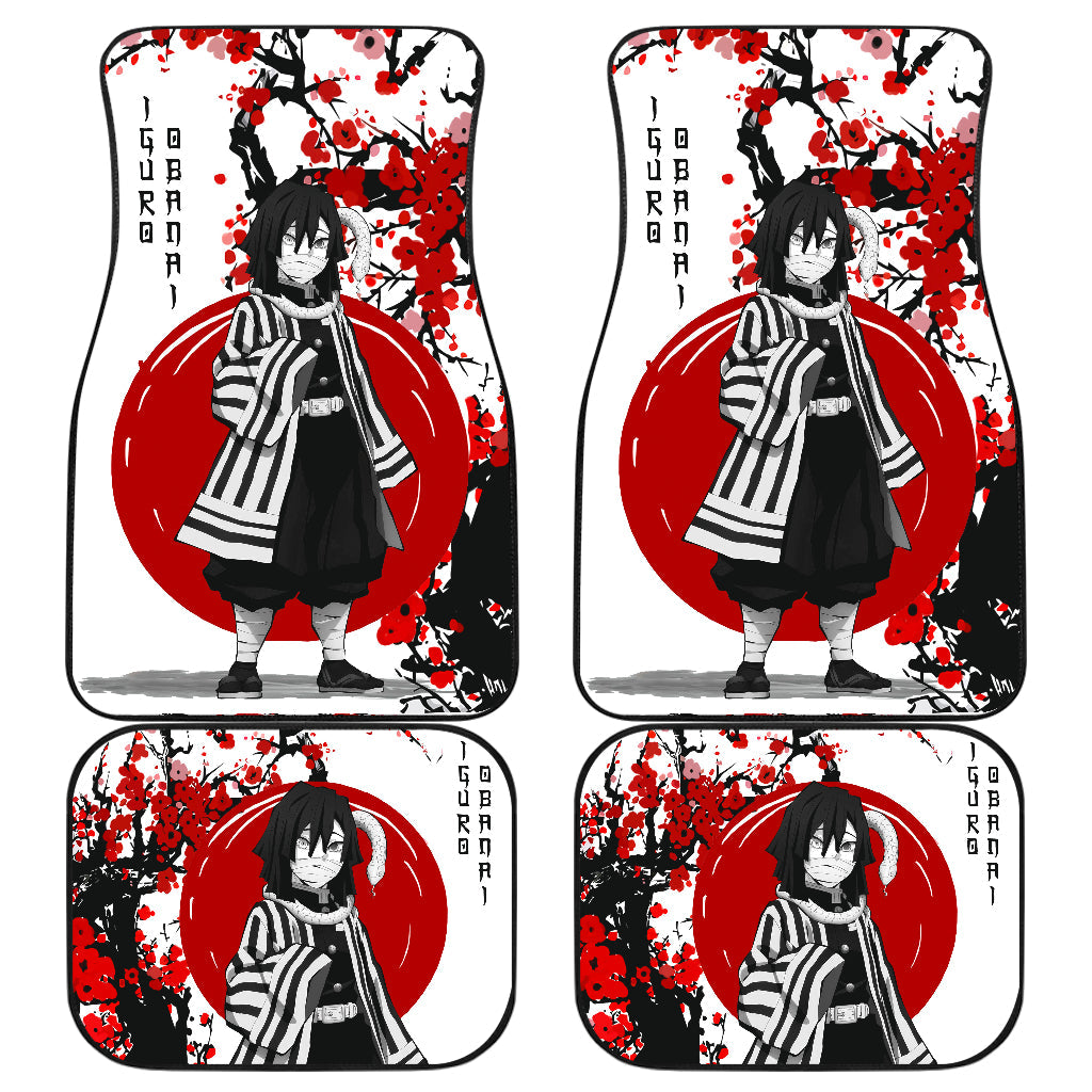 Obanai Bleach Demon Slayer Car Mats Japan Style Floor Mats