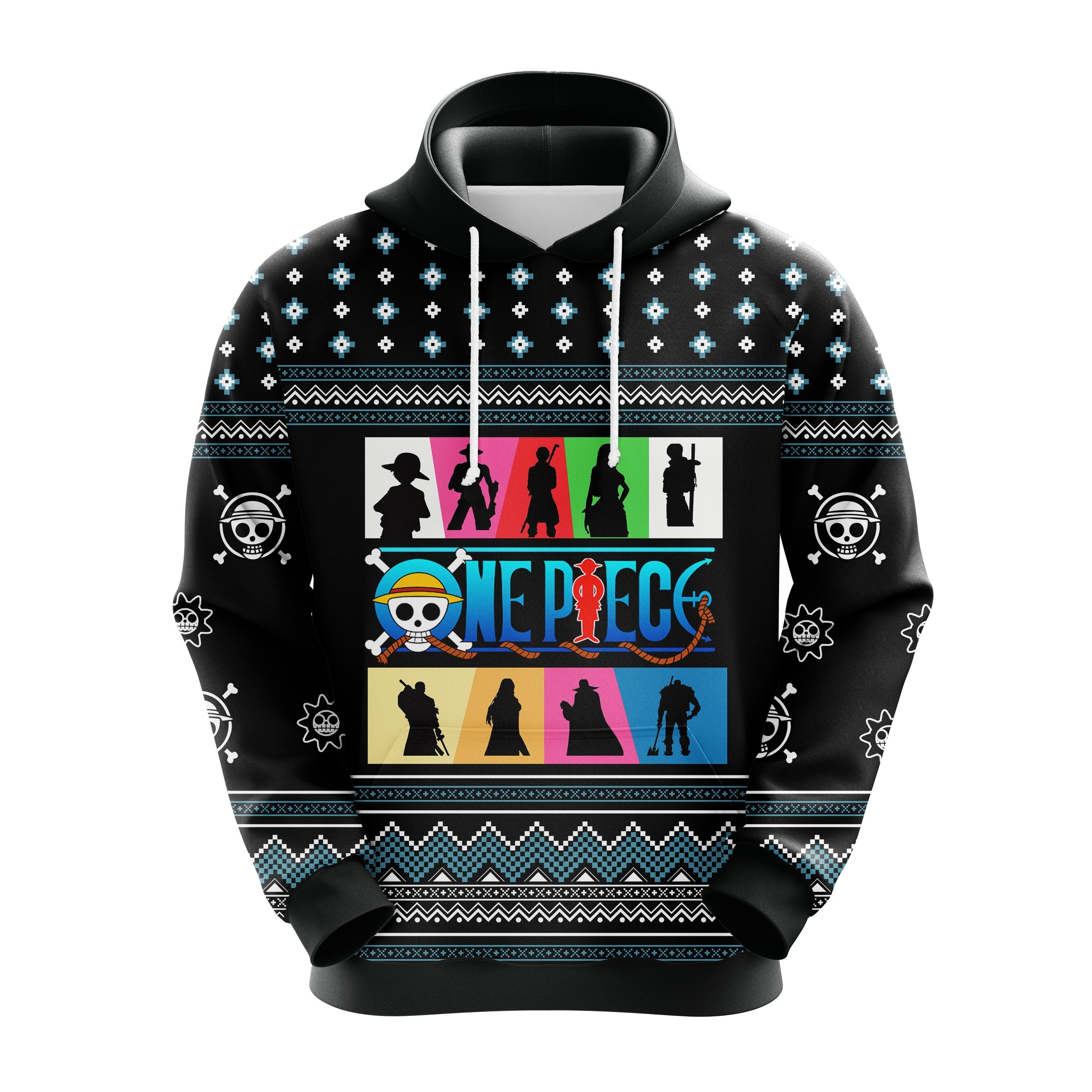 Cute One Piece Christmas Hoodie Gift Idea for Thanksgiving Mc Ugly