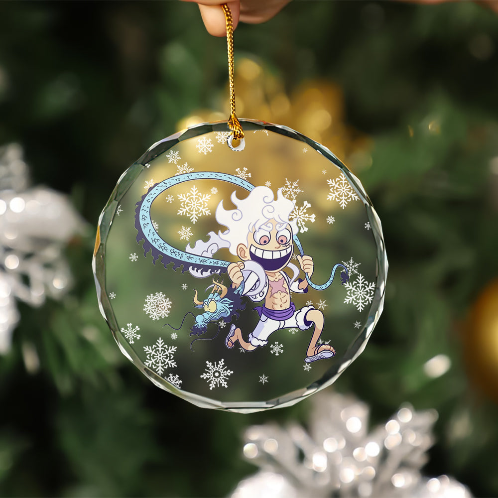 Luffy Gear 5 Anime Christmas Ornament Perfect Gift for Holidays