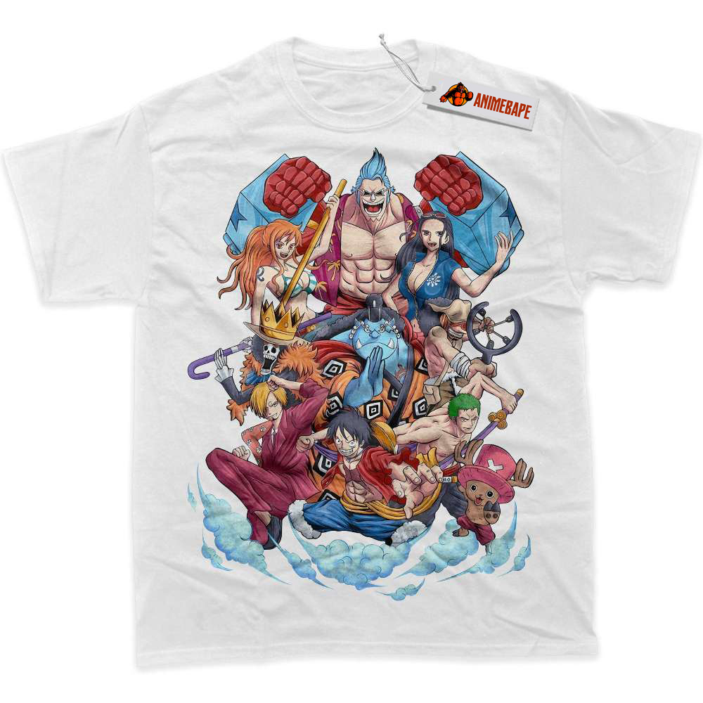 One Piece Anime Graphic Tee for Fans - Trendy T-Shirt