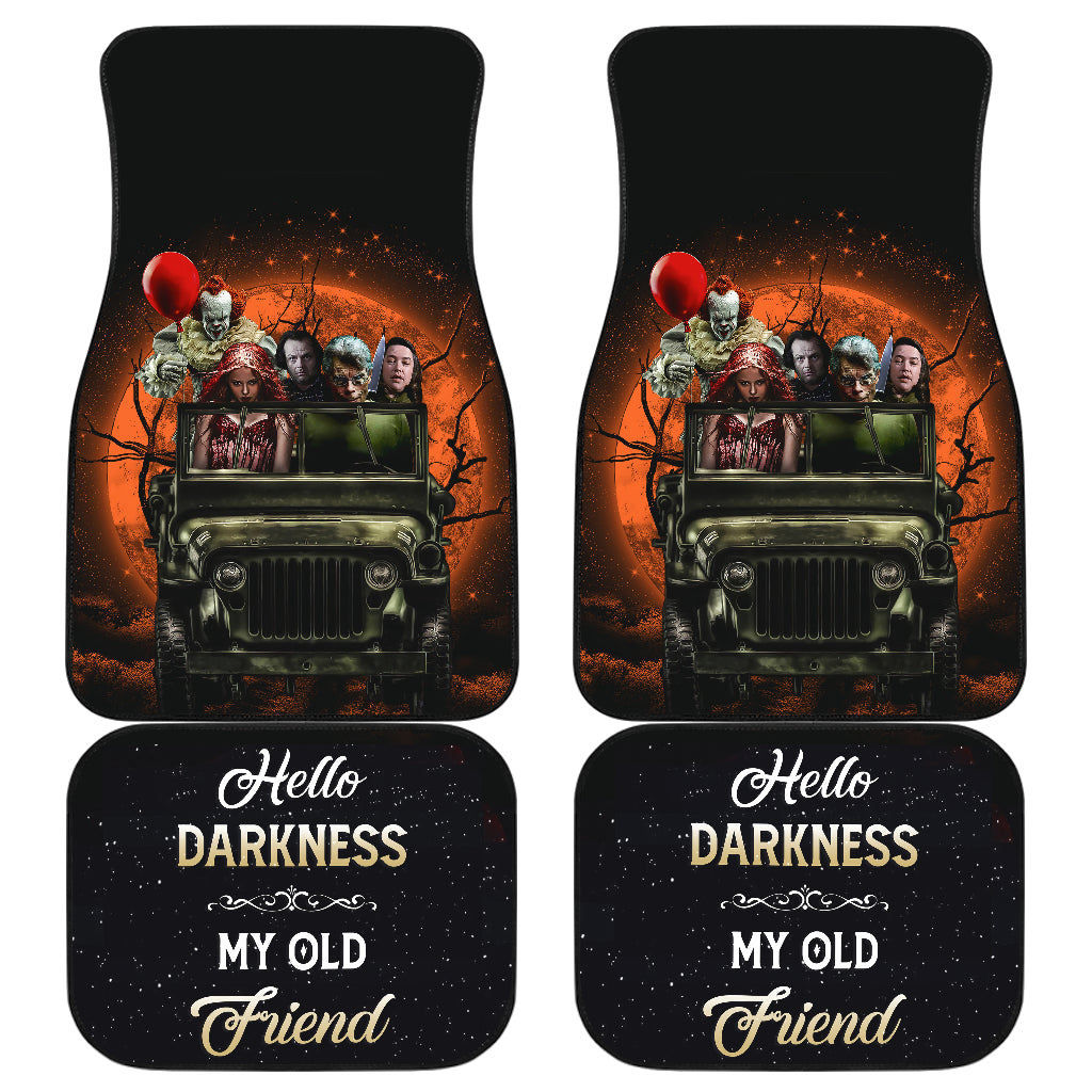 Pennywise Horror Jeep Floor Mats for Halloween Car Accessories