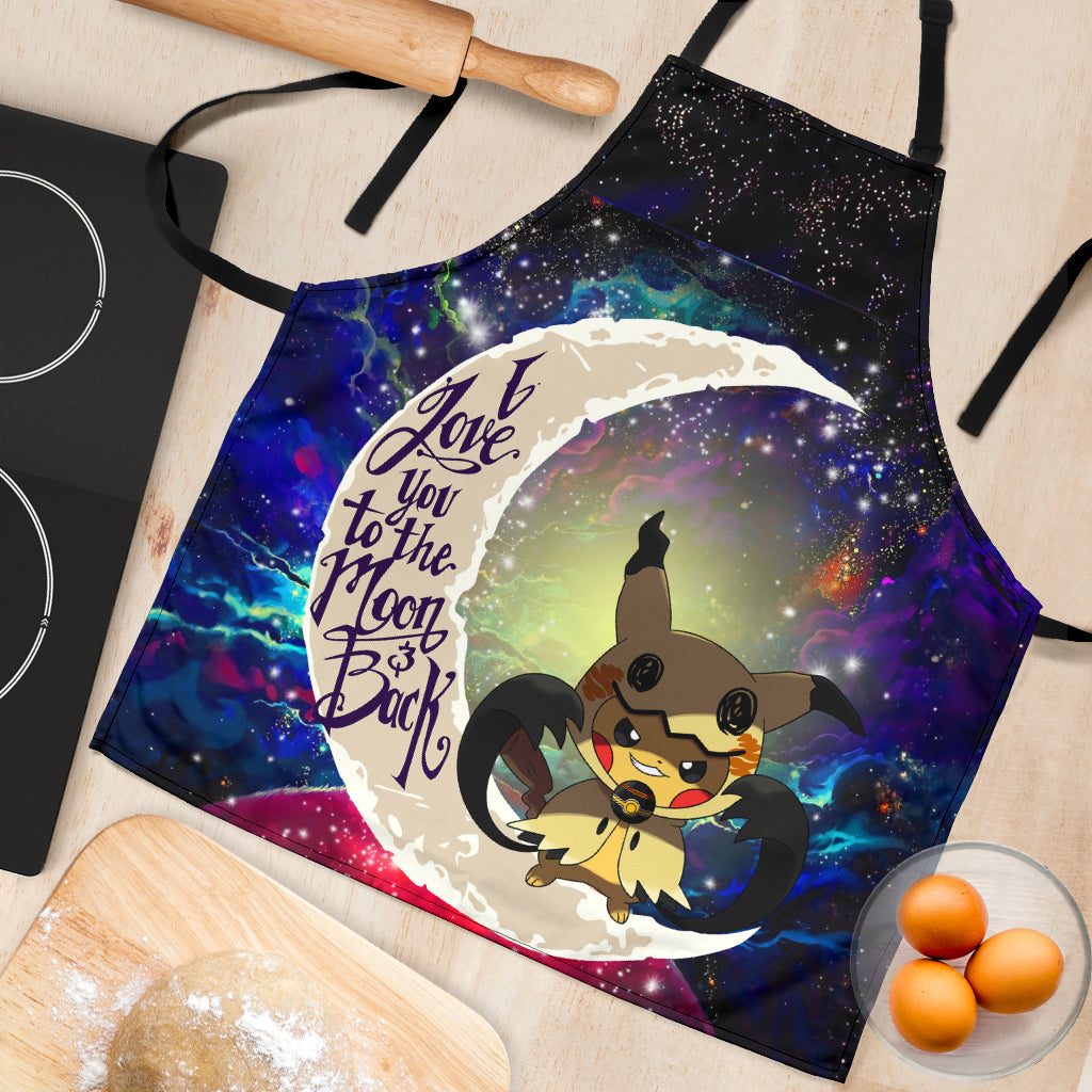 Pikachu Galaxy Custom Apron - Best Gift for Cooking Lovers