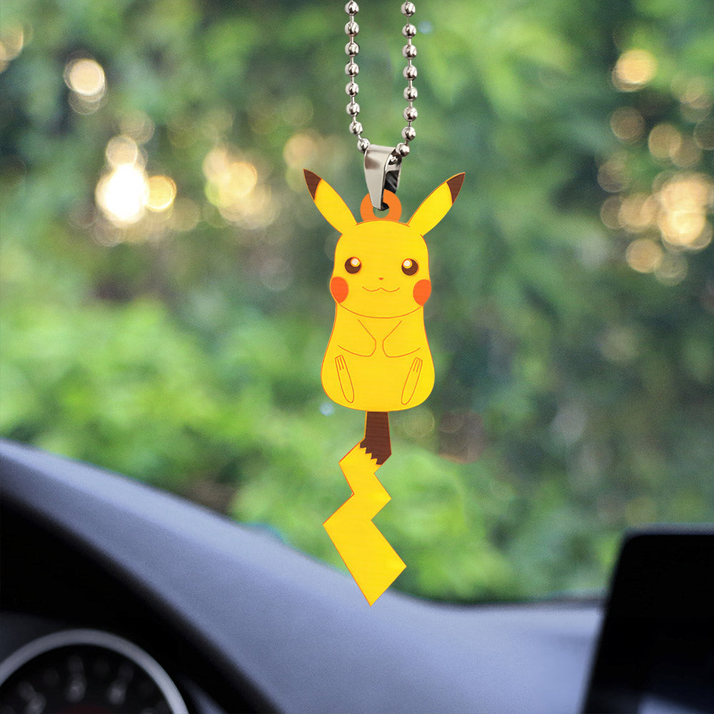 Custom Pikachu Pokemon Custom Shape Ornament Car Accessories Decorations