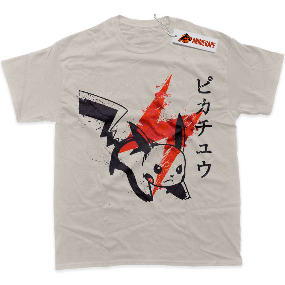 Pikachu Pokemon Anime Graphic Tee for Kids and Adults 198