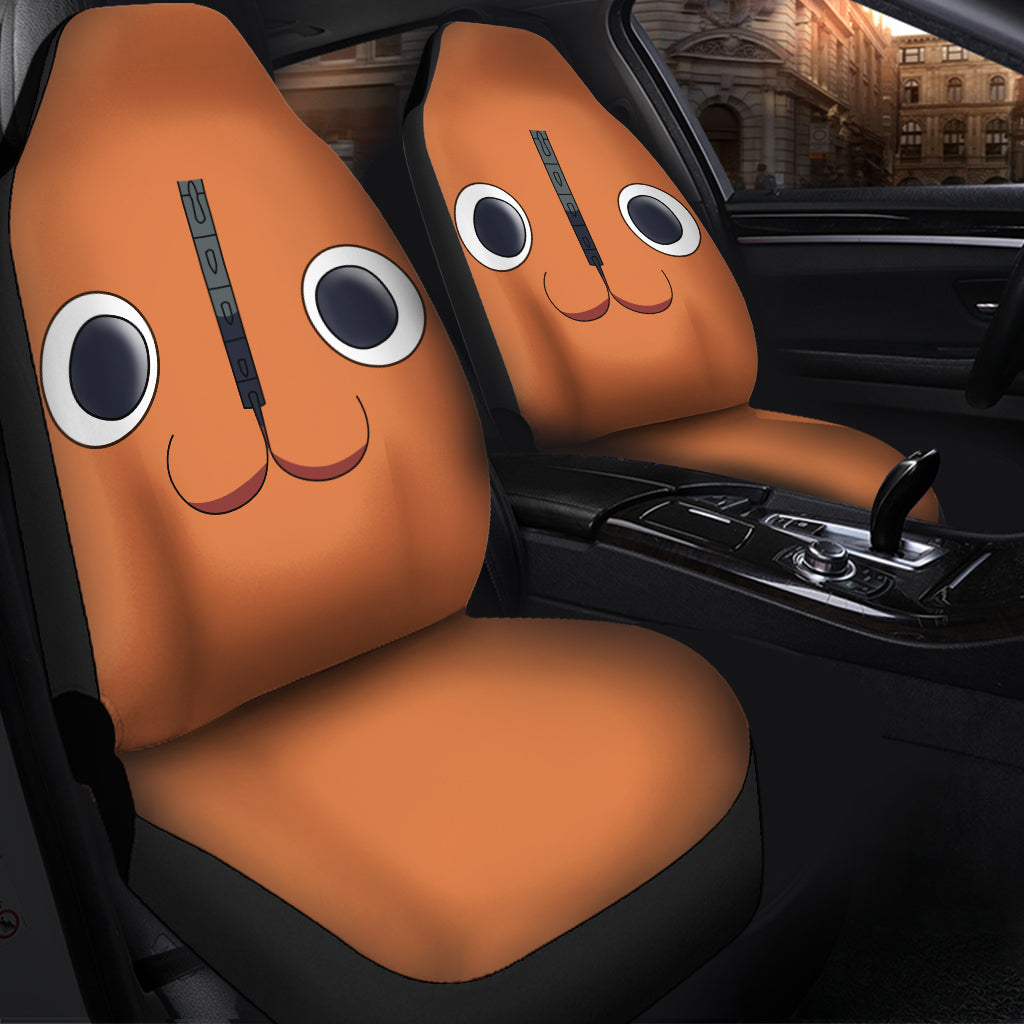 Pochita Chainsaw Man Custom Car Seat Covers Protectors Premium Quality