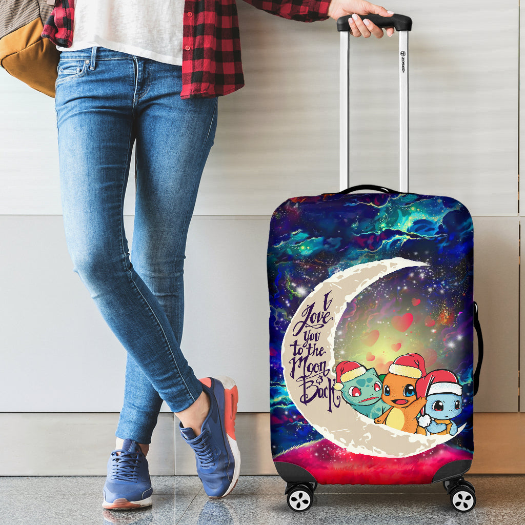 Pokemon Friends Gen 1 Galaxy Luggage Cover Suitcase Protector