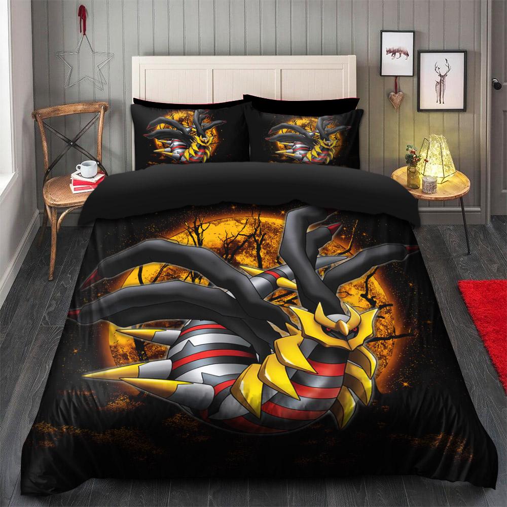 Giratina Pokemon Bedding Set with Duvet Cover and 2 Pillowcases