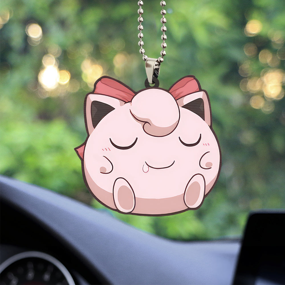 Custom Jigglypuff Custom Shape Ornament for Pokémon Fans - Custom Shape Car Accessories