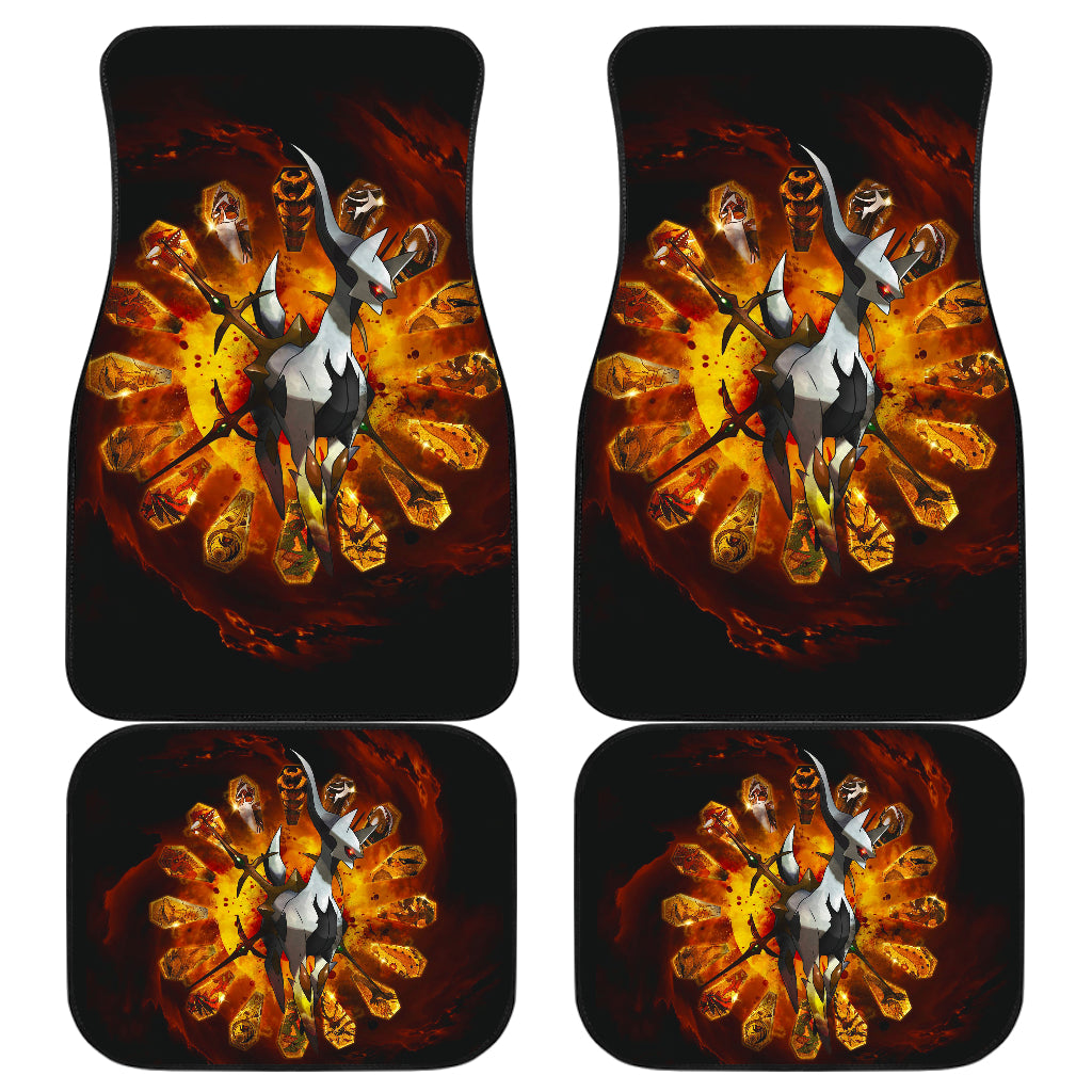 Pokemon Legends Arceus Floor Mats Custom Car Accessories
