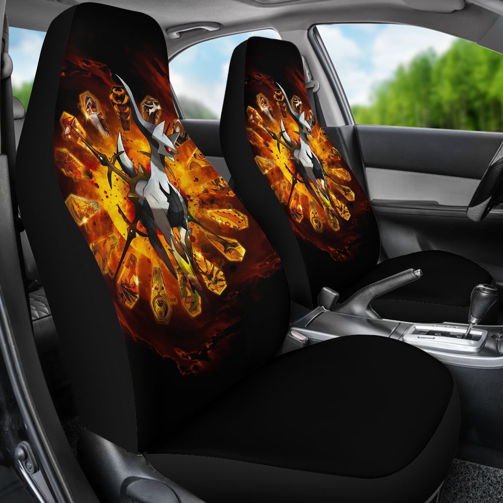 Pokemon Legends Arceus Car Seat Covers Protectors Accessories