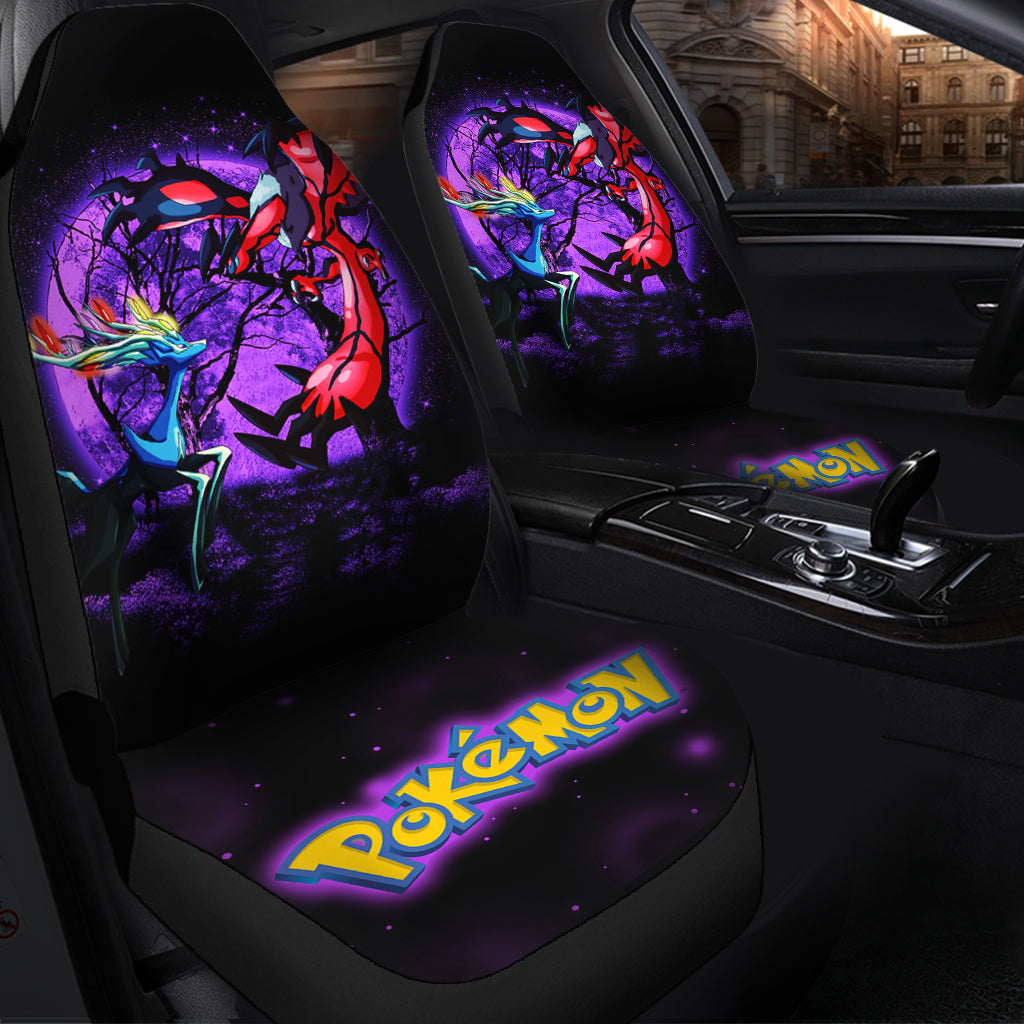 Pokemon Yveltal Xerneas Moonlight Custom Car Seat Covers Protectors