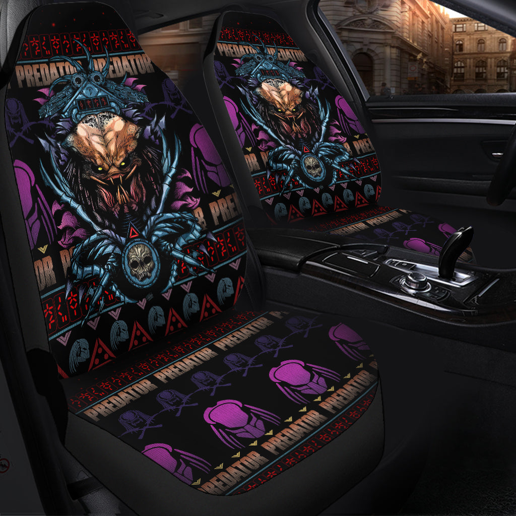 Premium Custom Christmas Car Seat Covers Decor Protectors