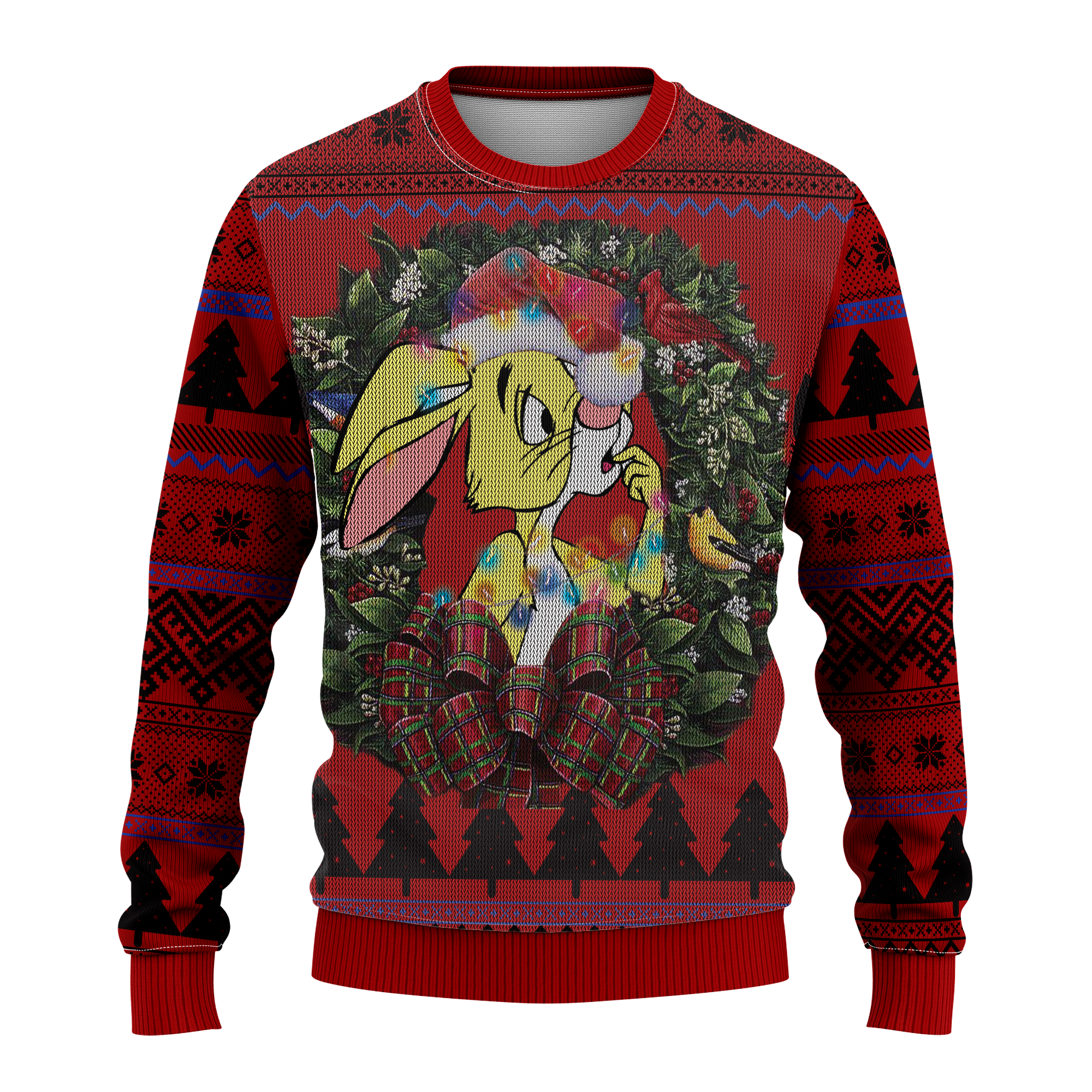 Funny Rabbit Mc Ugly Christmas Sweater Holiday Gift for Thanksgiving