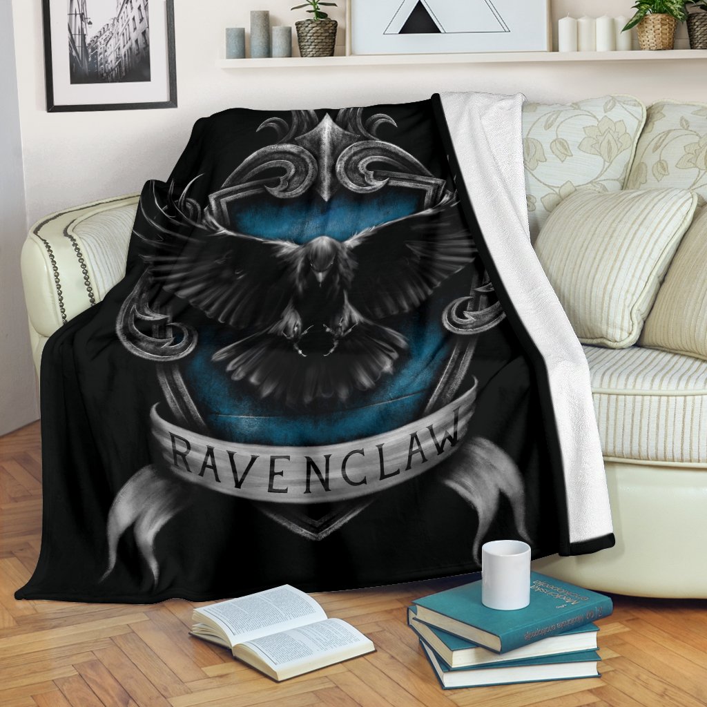 Ravenclaw House Premium Fleece Blanket for Fans and Collectors