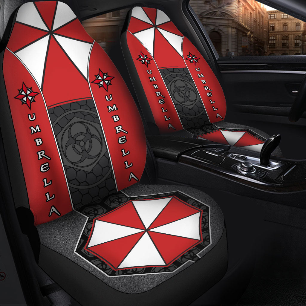 Resident Evil Umbrella Corporation Custom Car Seat Covers Protectors