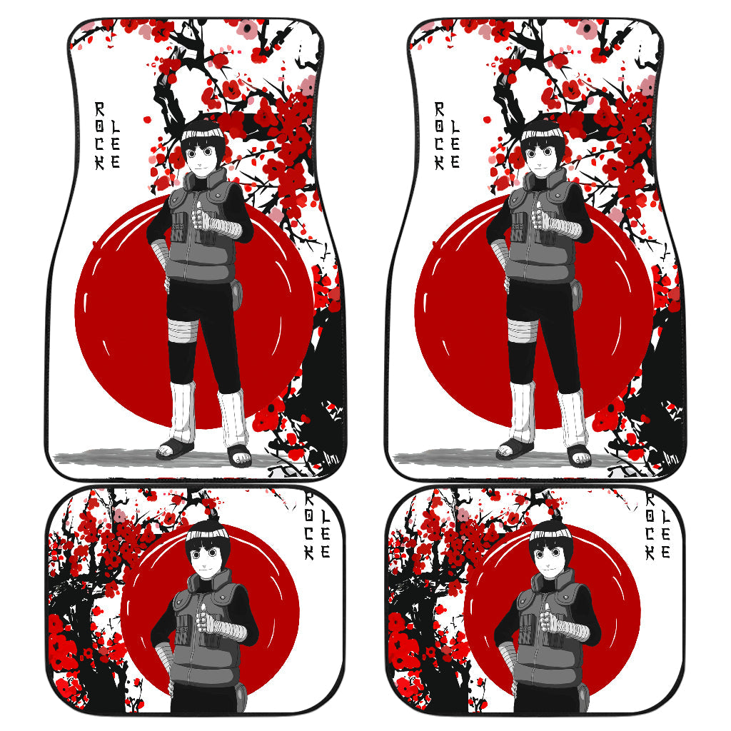 Demon Slayer Rock Lee Japan Style Car Floor Mats for Vehicles