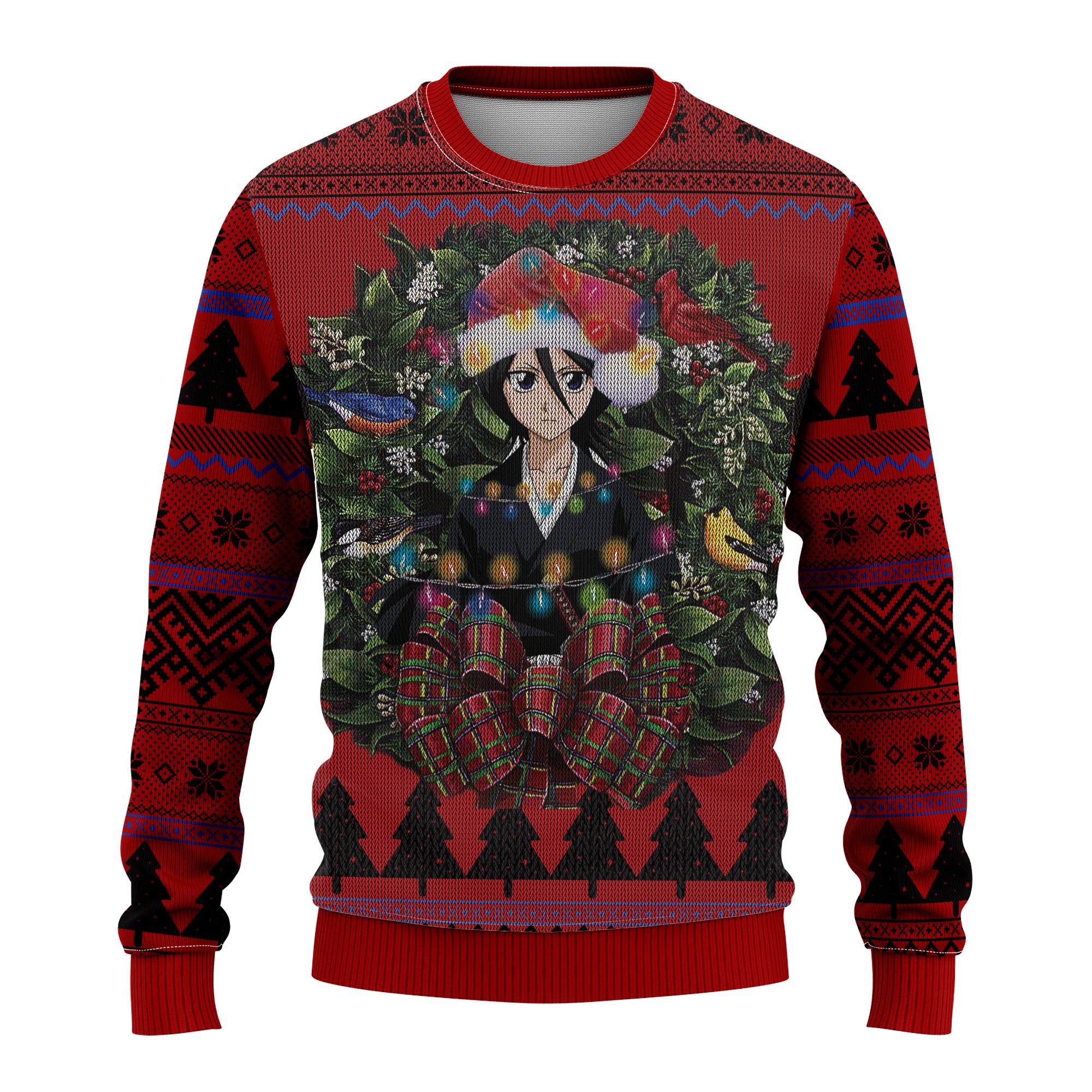 Rukia Kuchiki Ichigo Mc Ugly Christmas Sweater Holiday Gift